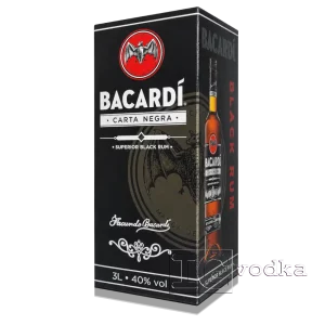 Bacardi Carta Negra ром в тетрапаке 3 литра